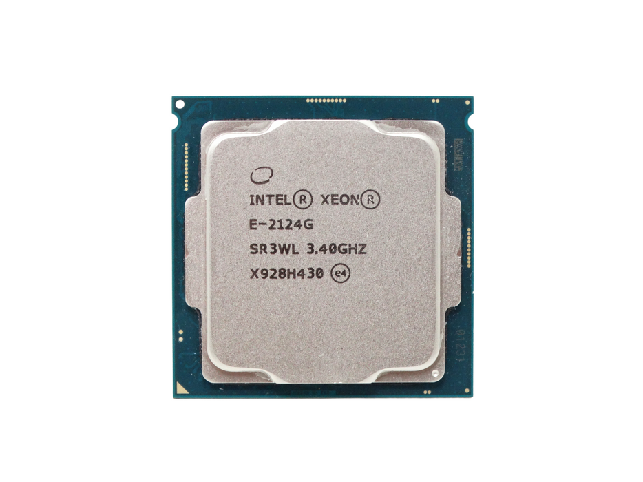 Intel Xeon E-2124G Quad Core 3.40GHz 8MB  LGA1151 CPU Processor (E-2124G)