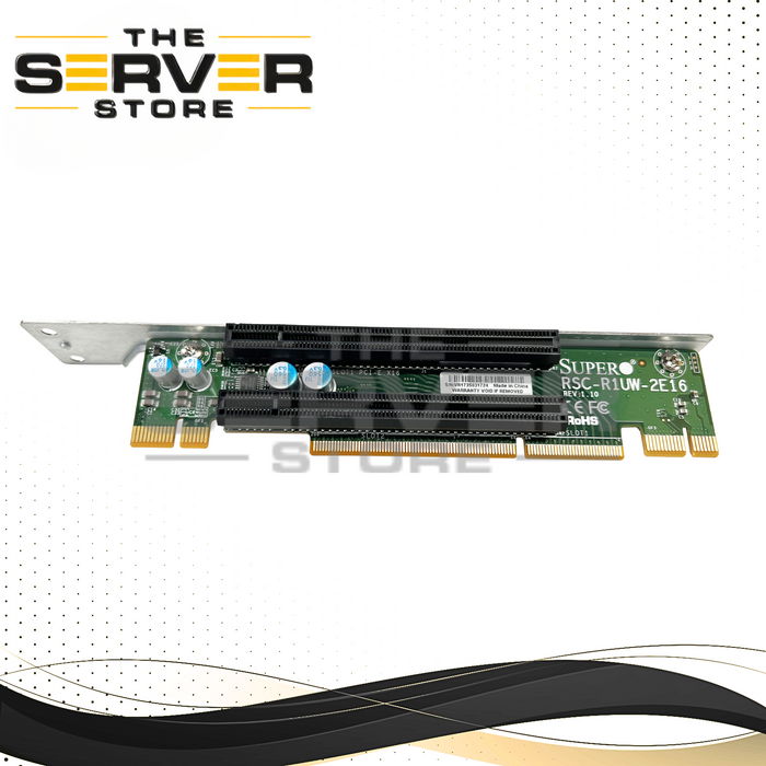 Supermicro 1U Server PCI-E X16 Riser Card RSC-R1UW-2E16