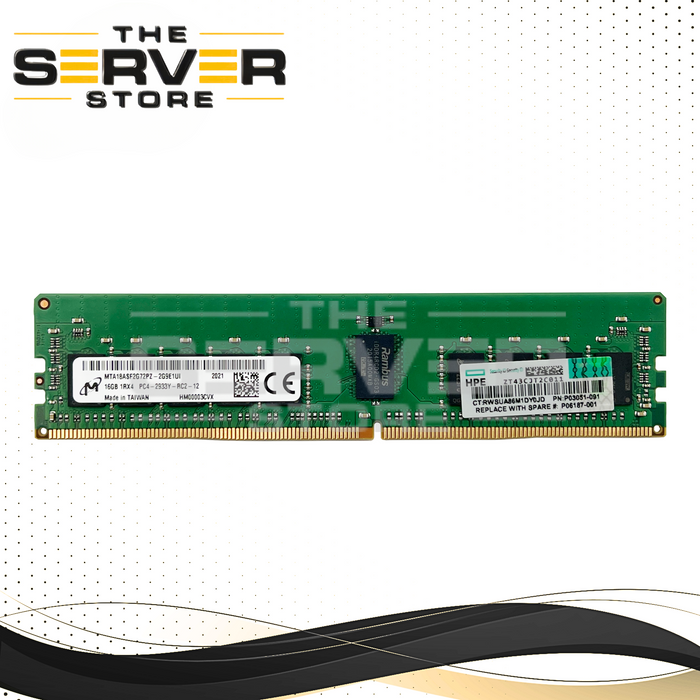 HPE 16GB 1RX4 PC4-2933Y DDR4 ECC Registered Memory P00920-B21 P06187-001