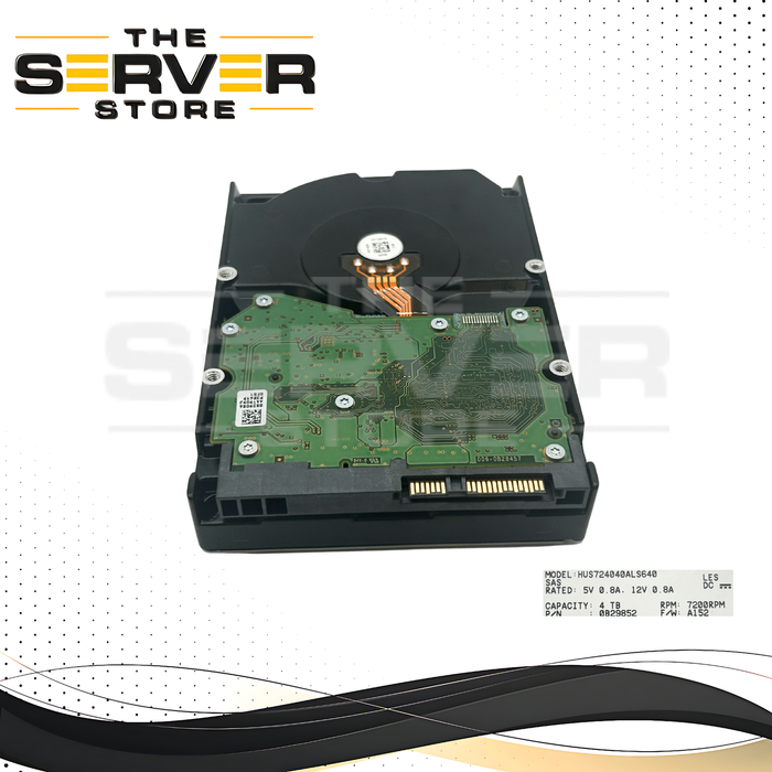 HGST 4TB SAS 3Gbps 7.2K LFF 3.5" Hard Drive HDD HUS724040ALS640 0B29852