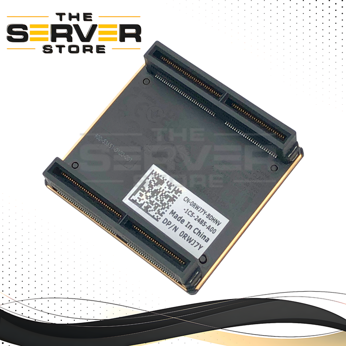 Dell Nvidia P3651 A100 / H100 2-Slot x16 NVLink Bridge Adapter (2 WAY). P/N: RWJ7Y, 0RWJ7Y.