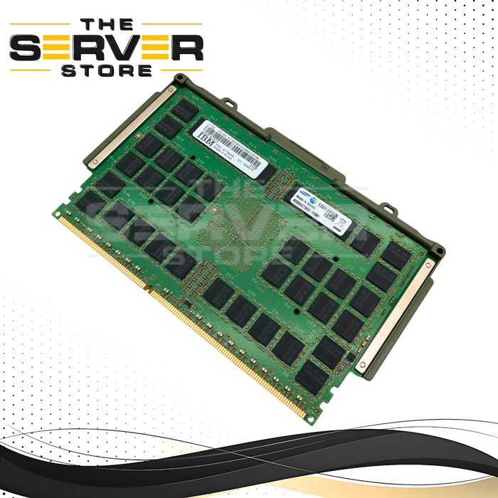 IBM 32GB DDR3 1066MHz (PC3-8500) 4Gx72 CL7 ECC Custom DIMM (CDIMM) for Power 8 Servers. OEM by Samsung. IBM P/N: 41T8258.