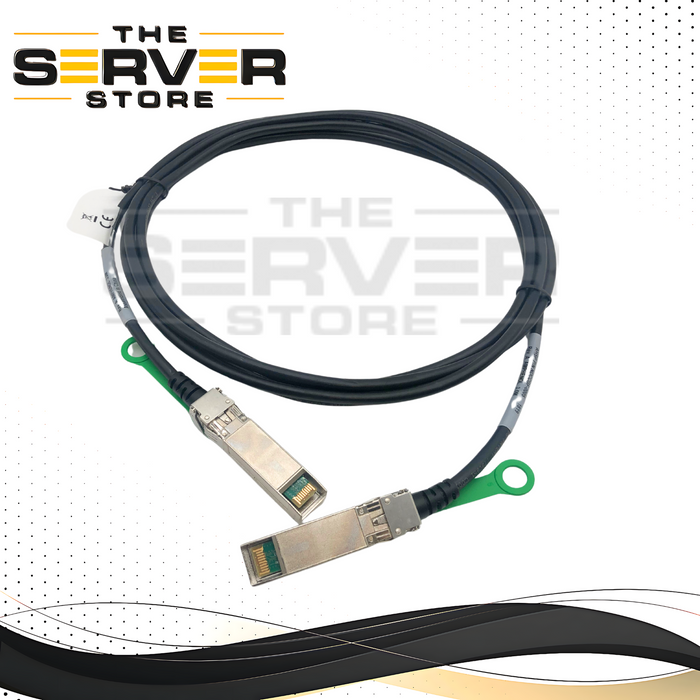 (LOT OF 100) Amphenol 10G/25G SFP+ SFP28 DAC 3m Twinax Cable NDCCGF-0005