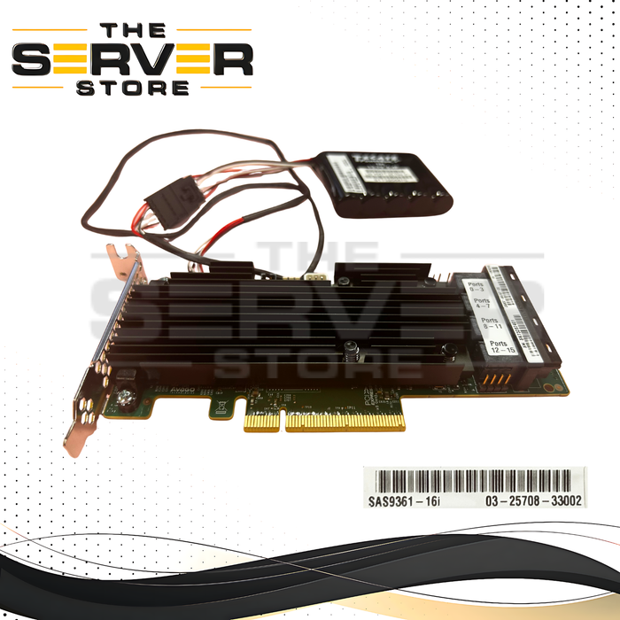 LSI SAS9361-16i 16-Port MegaRAID SAS 12Gb Raid Controller 03-25708-34002