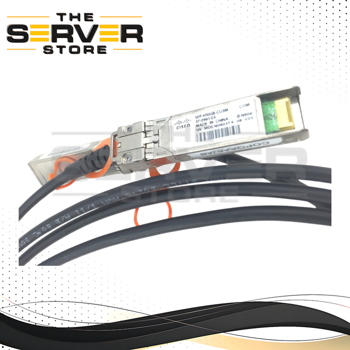 (LOT 4) Cisco 10GB SFP+ Twinax Copper 3M Passive Cable SFP-H10GB-CU3M 37-0961-03