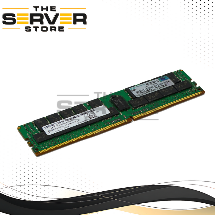 HPE 64GB 4DRx4 DDR4-2400T-L PC4-19200 LRDIMM ECC Load-Reduced Memory Micron MTA72ASS8G72LZ-2G3B2 805358-B21 809085-091 819413-001