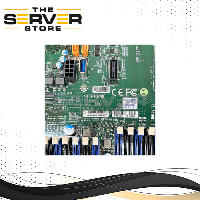 Genuine SuperMicro Dual Socket LGA3647 Motherboard SYS-1029U (X11DPU)