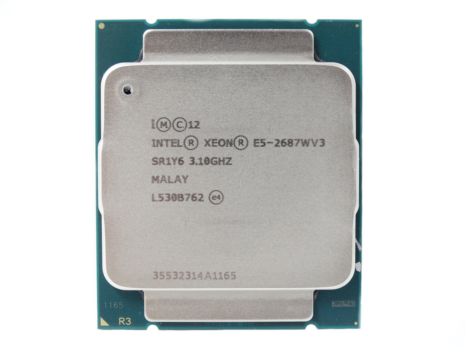 Intel Xeon E5-2687W v3 10-Core 3.1GHz 25MB LGA2011-3 CPU Processor (SR1Y6)