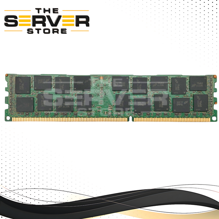 Micron 16GB 2Rx4 PC3L-12800R (DDR3L-1600) ECC Registered (RDIMM) Low Voltage Server Memory Module. P/N: MT36KSF2G72PZ-1G6E1.