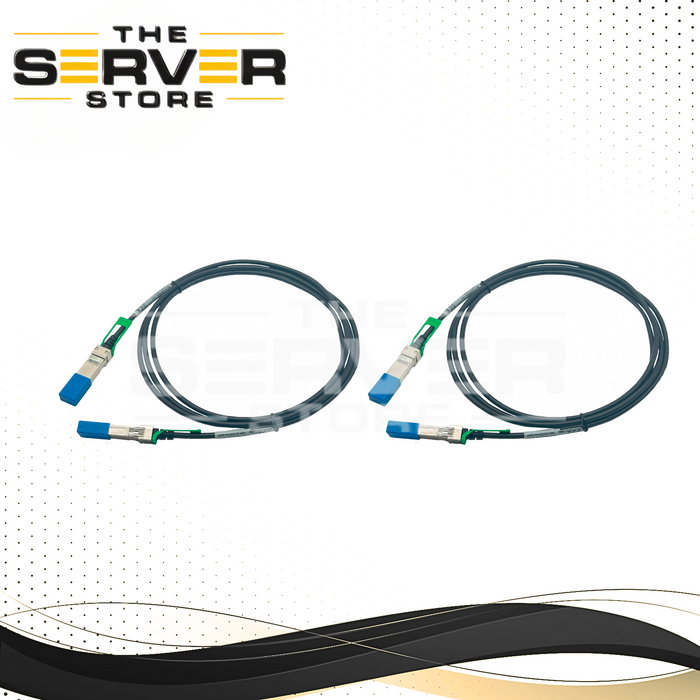 Amphenol SFP+28Gb 2.5m(8.2ft) Passive Assembly Cable (LOT OF 2) NDCCGF-0004