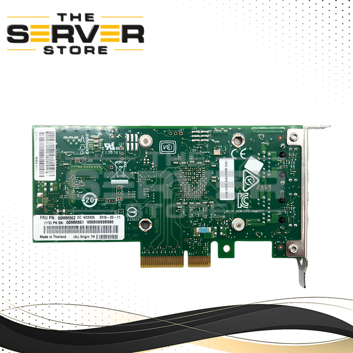 IBM Lenovo Intel X550-T2 2 Port 10GbE RJ45 Network Adapter (NIC) 00MM861 00MM862