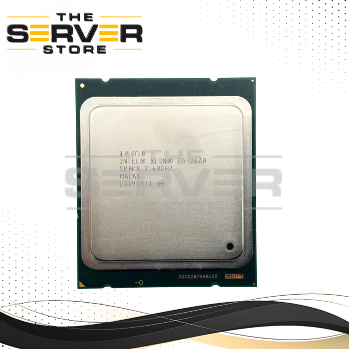 Intel Xeon E5-2670 2.60GHz 8 Core 20MB 115W FCLGA2011 CM8062101082713 SR0H8 SR0KX