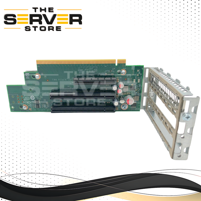 Intel 3-Slot PCI-Express x8 Riser Card with Metal Bracket for Intel Server Systems. P/N: H20087-171.