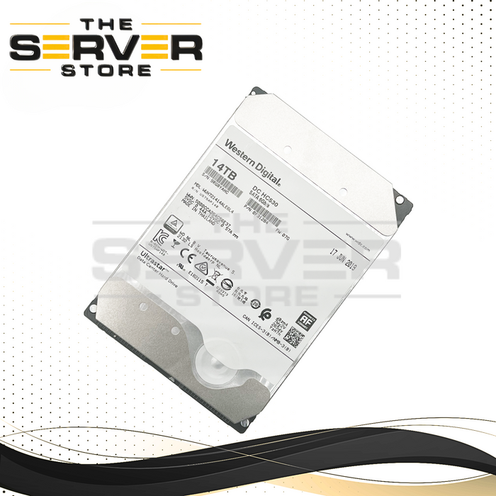 Western Digital 14TB SATA 6G 7.2K 3.5" HDD UltraStar 0F31284 WUH721414ALE6L4