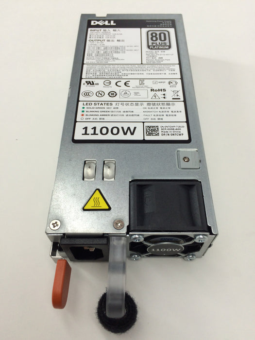 NTCWP Dell PowerEdge R620 R720 1100W Power Supply (NTCWP)