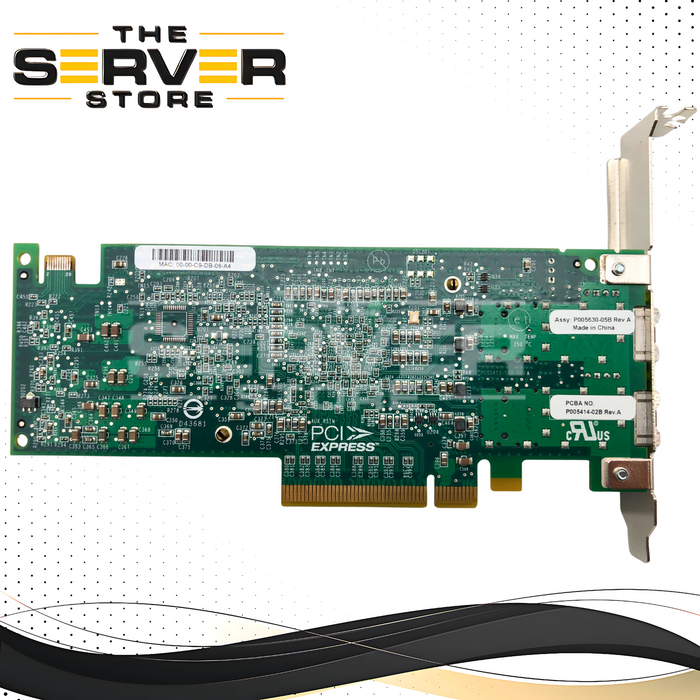 IBM Emulex Dual-Port 10GbE SFP+ Virtual Fabric Adapter III for System x Servers. P/N: P005630-05B Rev. A, P005414-02B Rev. A, 49Y7952.