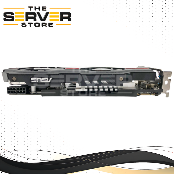 ASUS NVIDIA GeForce GTX 560 Ti 1GB GDDR5 384 Cores DirectCU II Gaming Graphics Card. DVI, Mini HDMI, VGA. PCIe 2.0 x16. P/N: GTX560 TI.