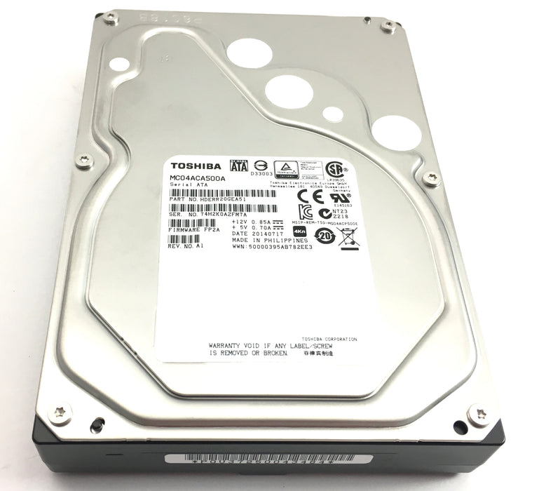 Toshiba 5Tb 7.2K 6Gbps SATA 3.5'' Hard Drive (MC04ACA500A)