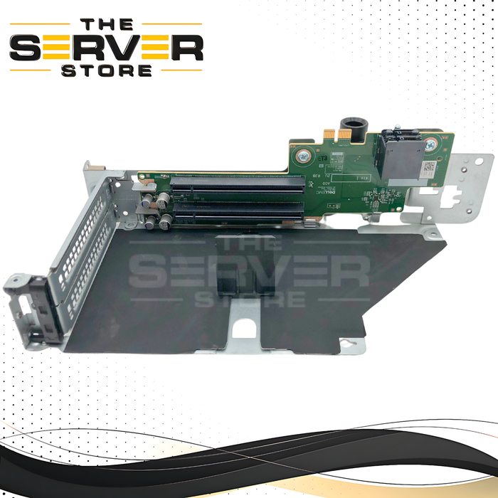 Dell PowerEdge R750 Server 2x PCIe x8 Full-Height Riser 3 Board (4 in 1) with Cage. P/N: JGR1Y, 0JGR1Y.