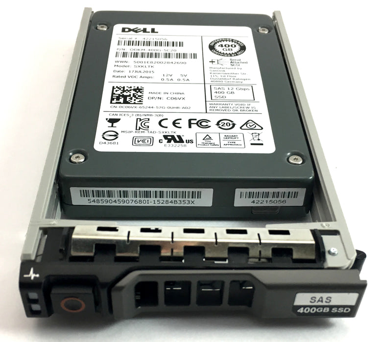 Dell 400Gb 12Gbps SAS 2.5'' Solid State Drive SSD (C06VX)
