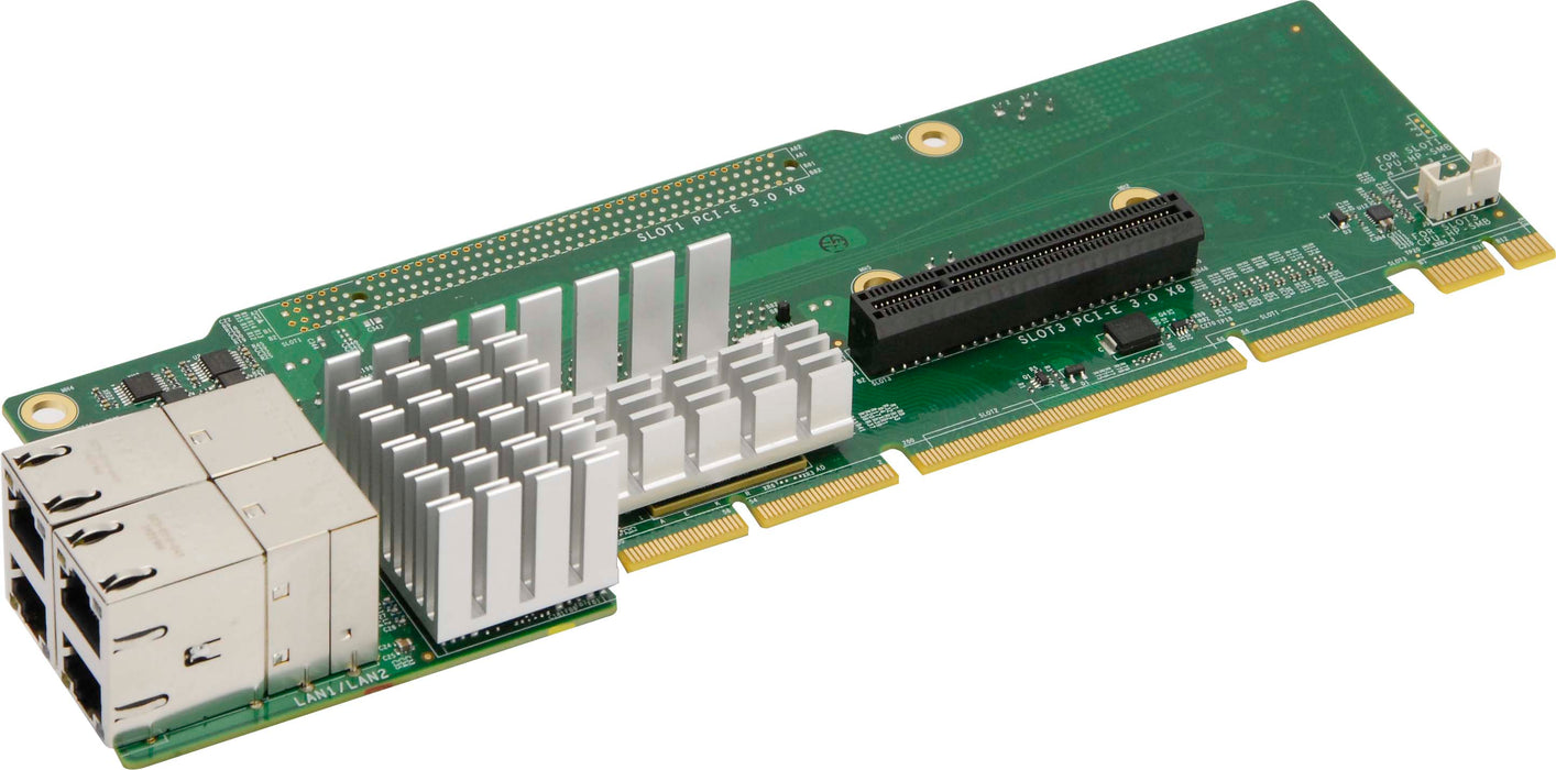 Supermicro Intel X540 2U Ultra Riser 10Gbase-T 4 Ports RJ45 AOC-2UR6-I4XT