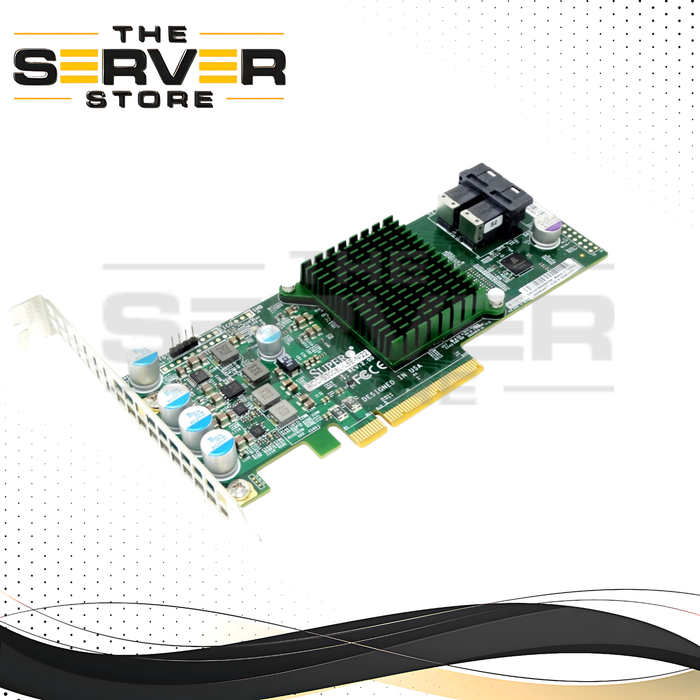 P Supermicro 12Gbps 8-Port SAS Internal Host Bus Adapter Rev 2.0 (AOC-S3008L-L8E-HIGH P)