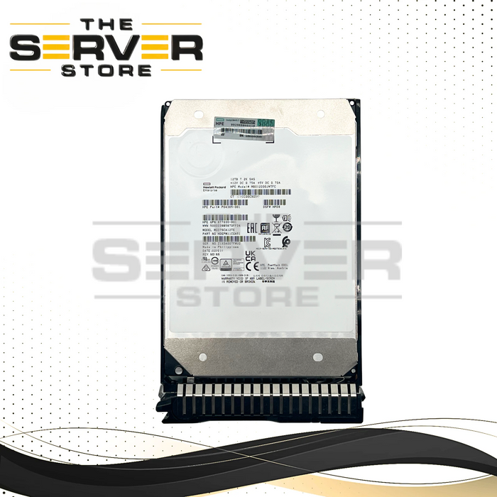 HPE 12TB SAS 12G 7.2K RPM LFF SCC 3.5" HDD Toshiba MG07SCA Series MG07SCA12TE 881779-B21 882397-001