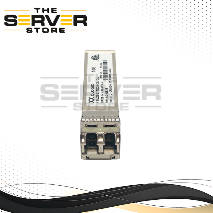 QLogic Finisar 10GbE SFP+ SR 850nm Optical Transceiver FTLX8571D3BCL-QL
