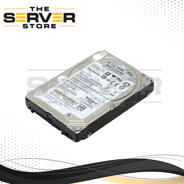 HP Enterprise 2TB 7.2K SATA 6Gbps 2.5'' SFF HDD Hard Drive (765451-002)