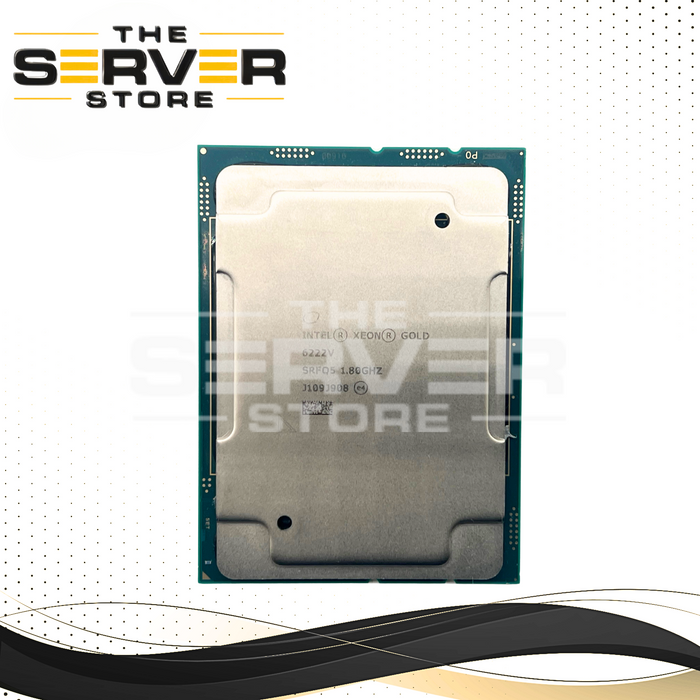 Intel Xeon Gold 6222V 1.80GHz 20 Core 27.5MB 115W FCLGA3647 CPU CD8069504285204 SRFQ5