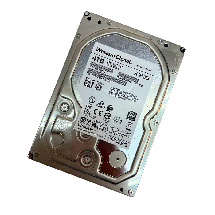 Western Digital Ultrastar 4TB SATA 6Gbps 3.5" HDD Hard Drive (HUS726T4TALE6L4)