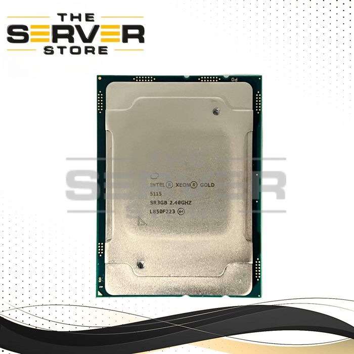 Intel Xeon Gold 5115 2.4GHz 10 Core 13.75MB 85W FCLGA3647 CPU SR3GB