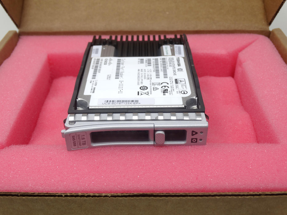 Cisco Enterprise 1.6TB 12Gb/s SAS 2.5'' SSD Solid State Drive (UCS-SD16T123X-EP)