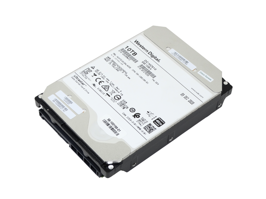 Cisco 10TB 7.2K  SAS 12Gbps 3.5'' HDD Hard Drive HUH721010AL42C0 (UCSC-C3X60-10TB)