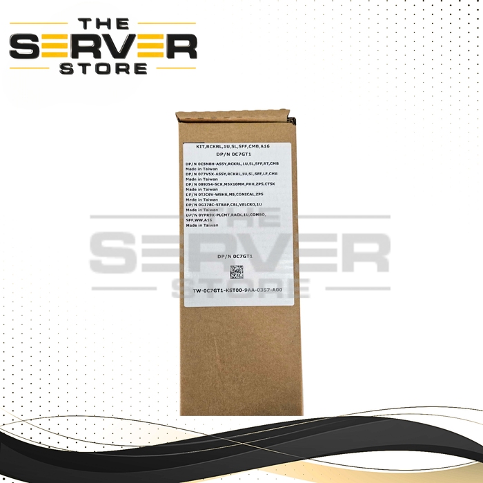 Dell A16 1U Sliding Ready Drop-In/Stab-In Tool-Less 4-Post Rail Kit 0C7GT1 C7GT1 (New)