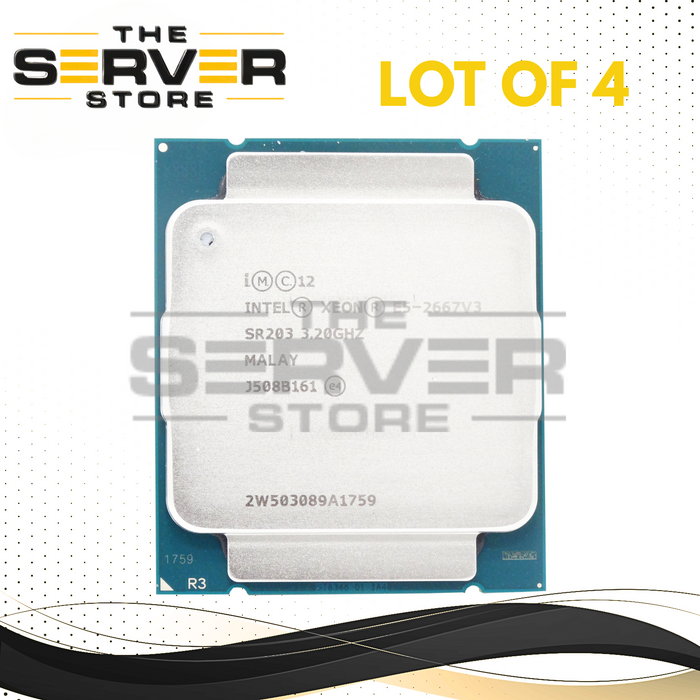 Intel Xeon E5-2667v3 3.20GHz 8 Core 20MB 135W FCLGA2011-3 CPU (LOT) SR203