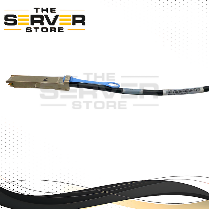 Amphenol 40GbE QSFP+ to QSFP+ Passive Direct Attach Copper (DAC) Twinax Cable. P/N: CN-0HD77C-76962-68R-2ARL.