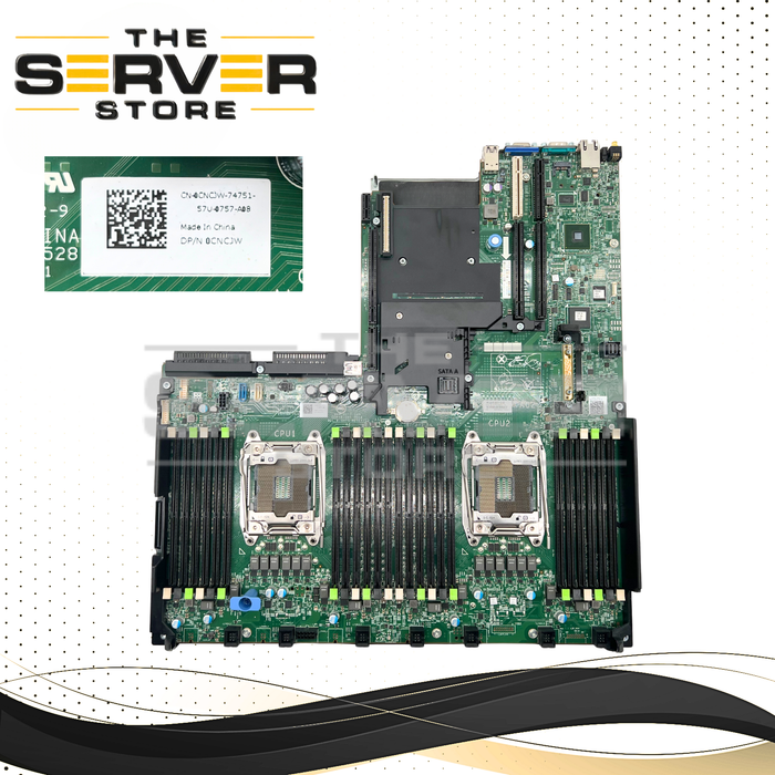 Dell EMC PowerEdge R630 Motherboard Dual CPU Socket LGA2011-3 DDR4 0CNCJW CNCJW