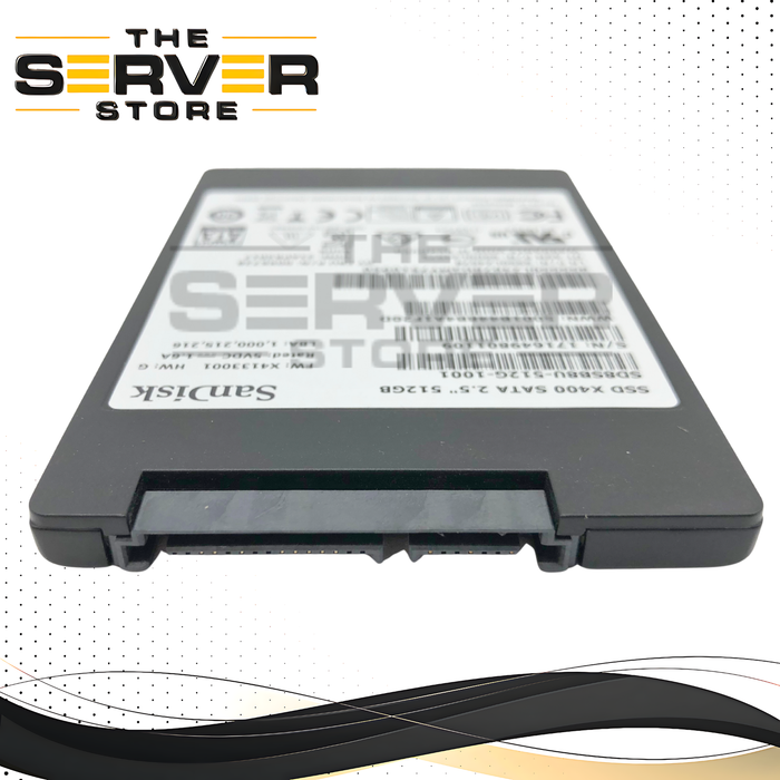 Lenovo SanDisk X400 512GB SATA III 6Gb/s 2.5-inch Solid State Drive (SSD). P/N: 00XK728.