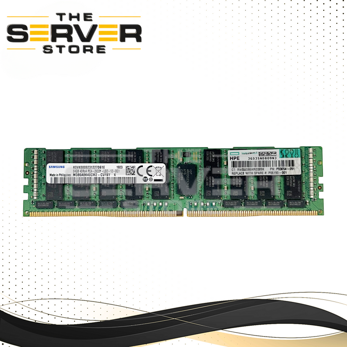 HPE 64GB PC4-2933Y-L DDR4-23400 LRDIMM Memory P03054-091 P28219-B21 P06190-001
