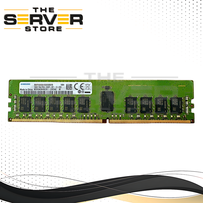 Samsung 16GB 1Rx4 DDR4-2400T PC4-19200 ECC Registered Memory M393A2K40CB1-CRC0Q