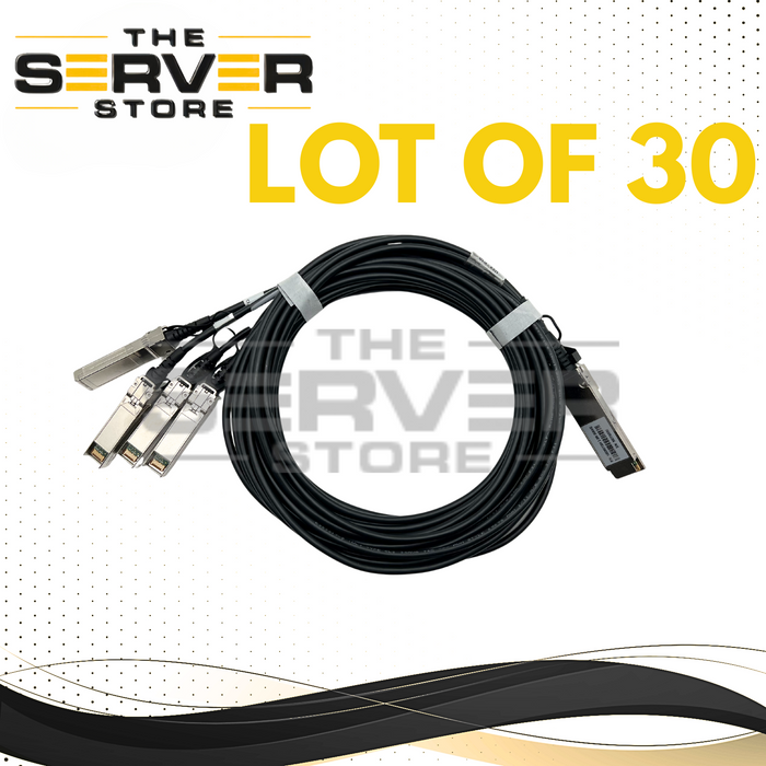 ( LOT ) Molex QSFP28 to 4 SFP28 Breakout Cable 3M 1003451304