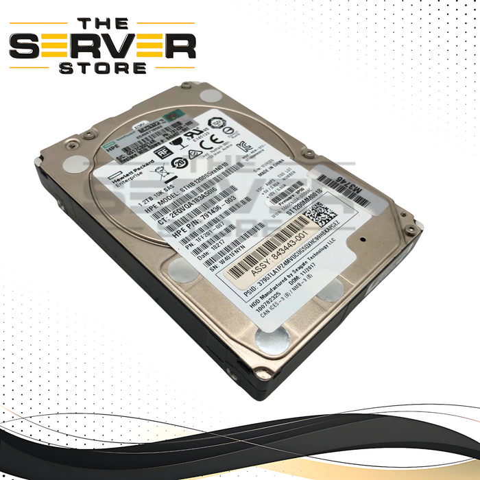 HP Seagate 1.2TB 10K 6Gb/s SAS SFF 2.5" HDD ST1200MM0018 791436-003 840457-001