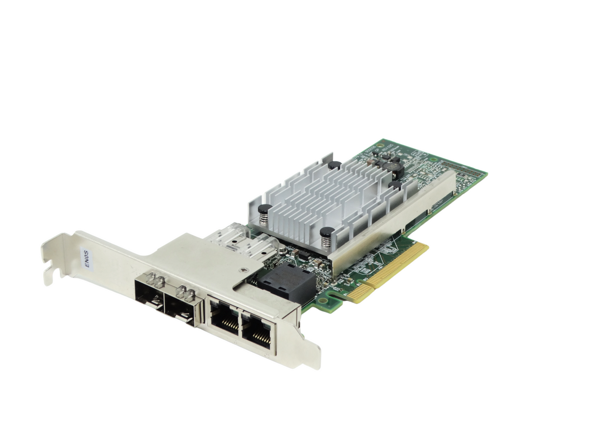 IBM 4-Port 10Gb SFP+ 1Gb SR RJ45 Ethernet Copper Adapter PCIe Card (00 ...