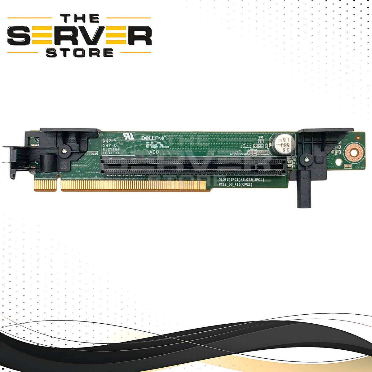 R640 Risers Dell PE R640 Riser 2 Card PCI-E 4-in-1 for 2nd CPU FFPJP 0W6D08 W6D08 ...