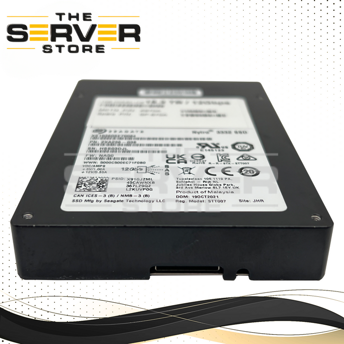 NeatAPP Seagate 15.36TB SAS 12G 2.5" SSD Model STT007 Nytro 3332 X670A SP-670A