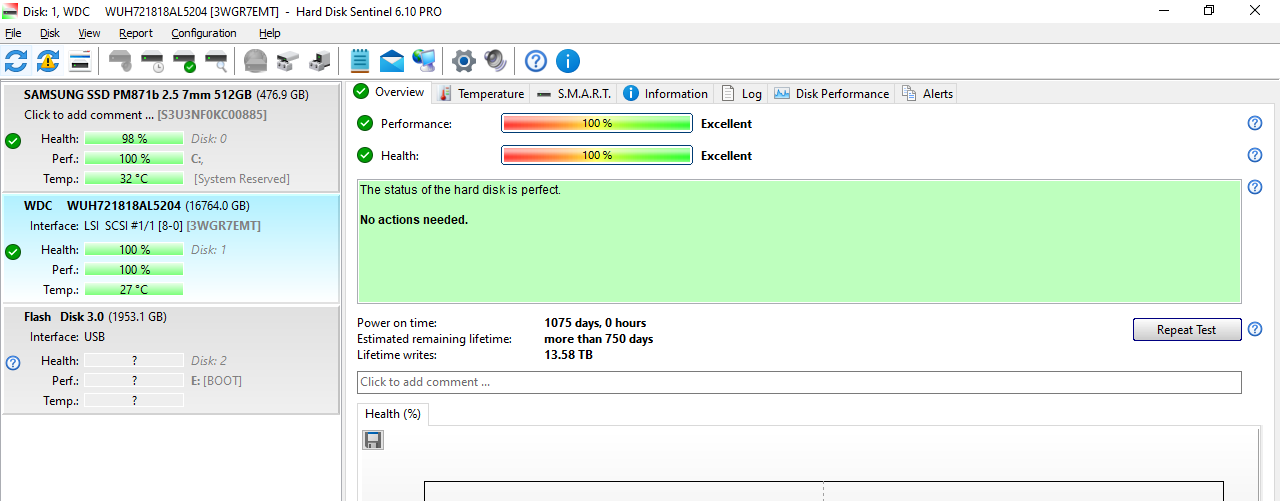 WD Ultrastar DC HC550 18TB SAS 7.2K 12Gb/s 3.5" HDD Hard Drive (WUH721818AL5204)