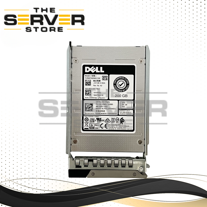 Dell 200GB SATA 6G MLC SFF SATA 2.5" SSD Toshiba 0X1RMG X1RMG