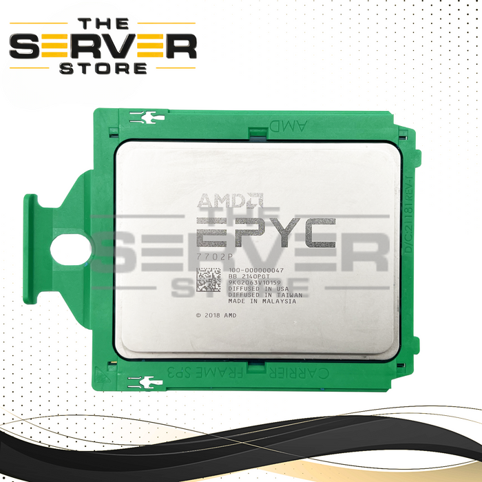 (UNLOCKED) AMD EPYC 7702P 2.0GHz 64C 256MB 200W SP3 CPU 100-000000047