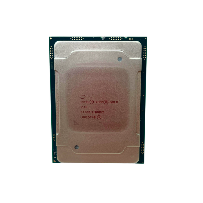 Intel Xeon Gold 5118 12 Core 2.30GHz 10.40GT/s 16.5MB LGA3647 Processor (SR3GF)